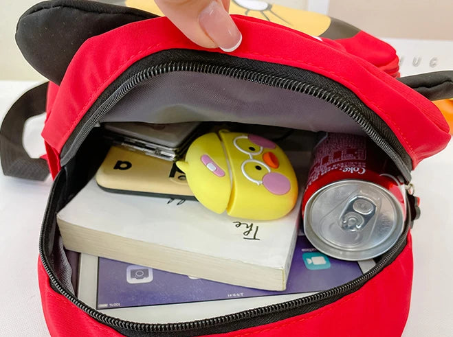 Disney Mickey and Minnie New Children's Backpack Cartoon Cute Boys and Girls Schoolbag Mini Fashion Trend Children's Backpack