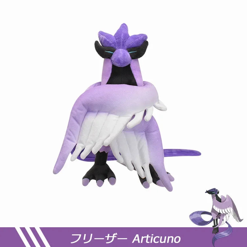 Anime Pokemon Galarian Zapdos Moltres Articuno Ho-Oh Plush Stuffed Doll Plush Toys Children Soft Pp Coton Kids Birhday Christmas