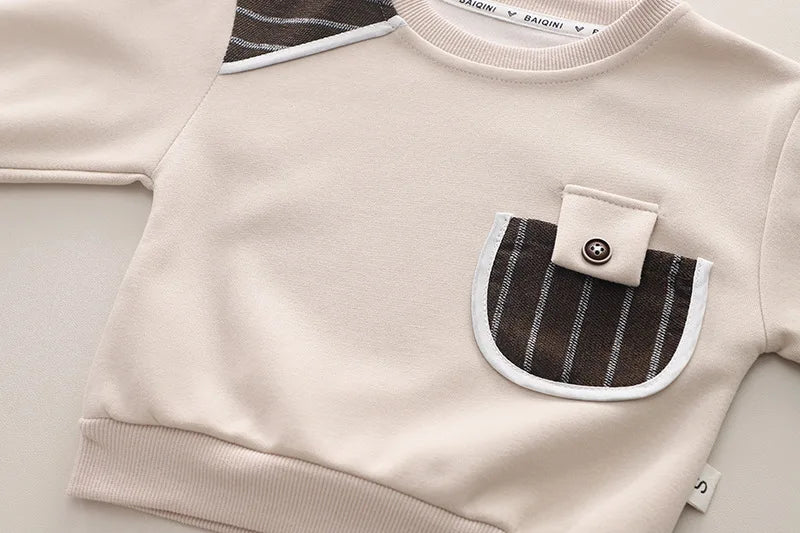 New Autumn Baby Clothes Set Children Boys T-Shirt Pants 2Pcs/Sets Toddler Clothing Infant Casual Sports Costume Kids Tracksuits