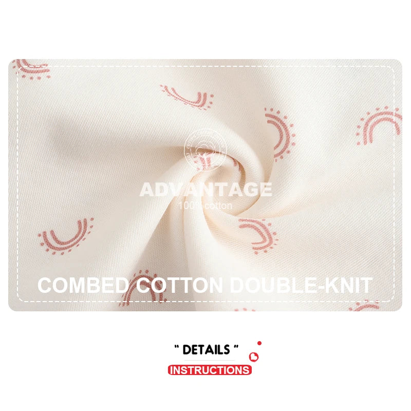 Kiddiezoom 5 Piece Summer Fashion Cartoon Boys and Girls Bodysuits 100% Cotton Soft Newborn Bodysuit Set Gift