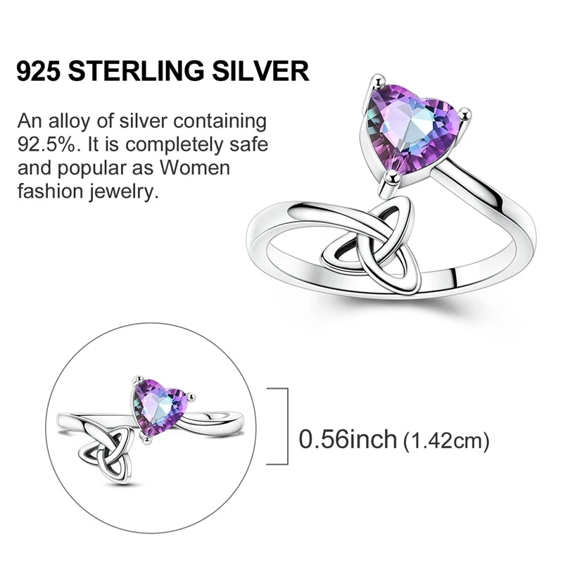 925 Sterling Silver Original Celtic Knots Charms Bead Earrings Ring Bracelet Necklace Series Jewelry Set For Women Men DIY Gift