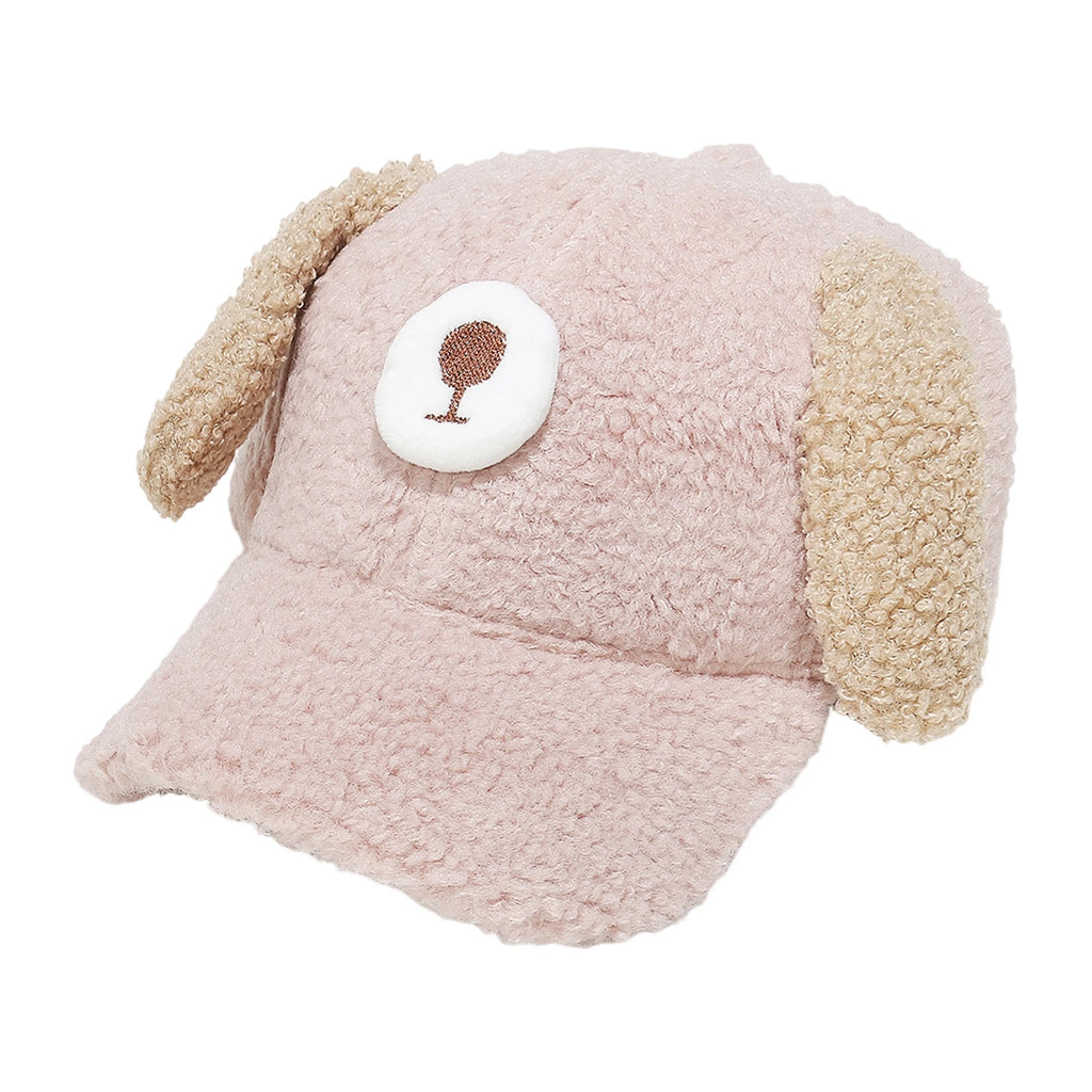 Cozy Knit Beanie Hat for Women Girls Warm Winter Pom Pom Cap with Faux Fur Lining and Cute Cat Ears Embellishment