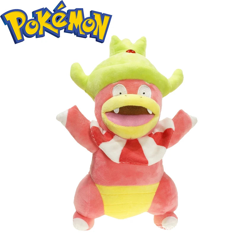 Kawaii Pokemon Slowking Stuffed Toys Cartoon Cute Slowpoke Plush Dolls Throw Pillow Birthday Gift for Kids Friends Boys