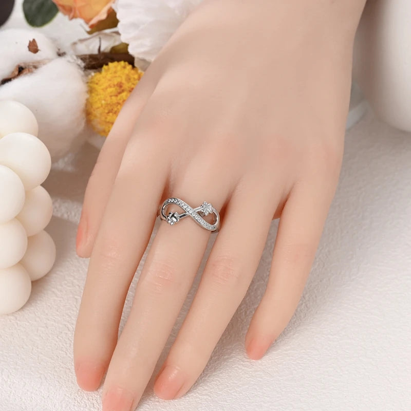 New Rings For Women 100% 925 Sterling Silver Star Moon Colorful Zircon Rings Fine Wedding Engagement Birthday Jewelry Gifts