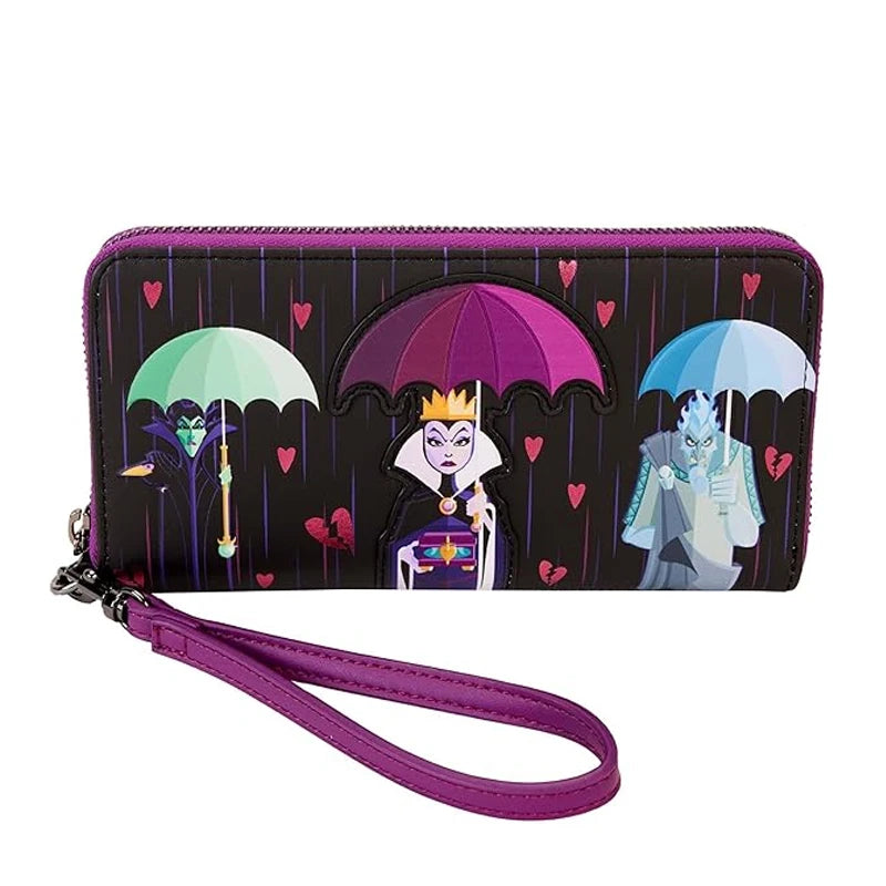 17 Styles Loungefly Series Purse Stitch Woody Eeyore Mickey Cinderella Leather Wallet Handbag