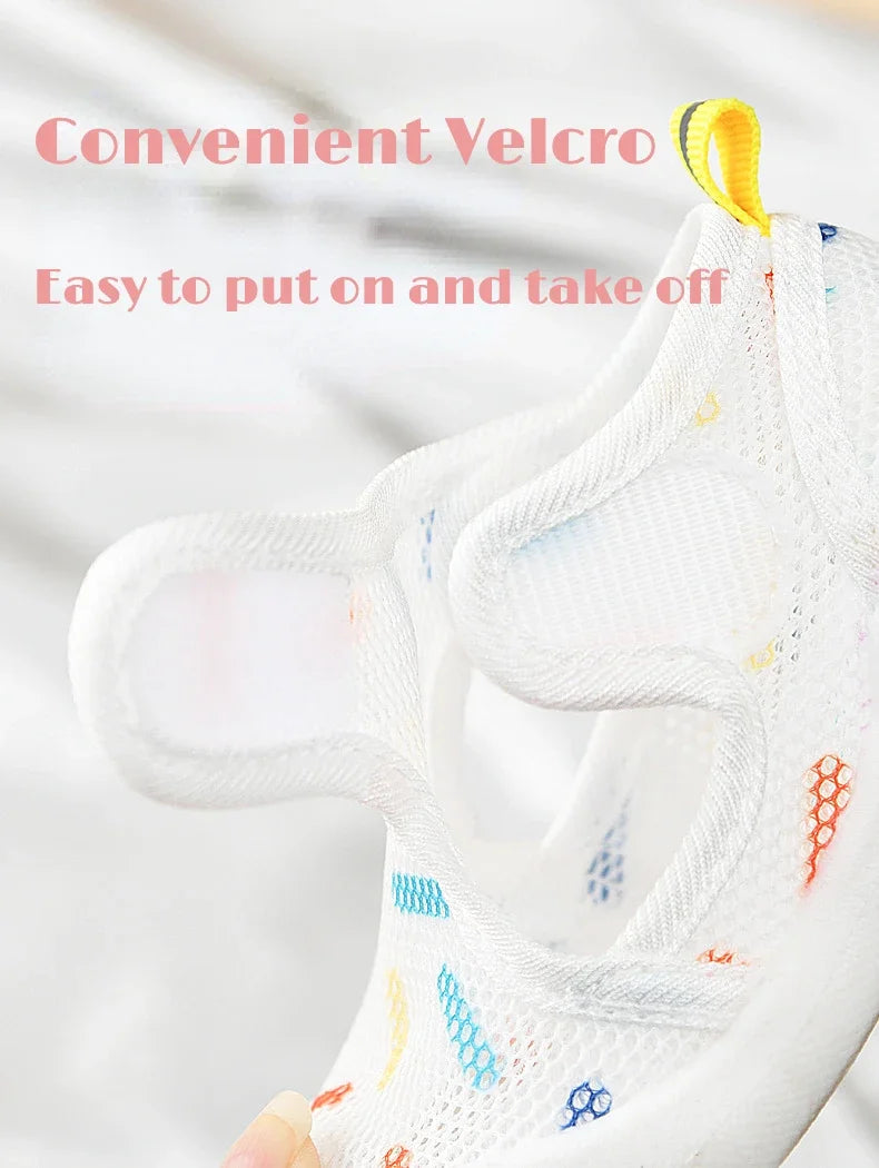 1-4T Summer Breathable Air Mesh Kids Sandals Baby Unisex Casual Shoes Anti-slip Soft Sole First Walkers Infant Lightweight Shoes