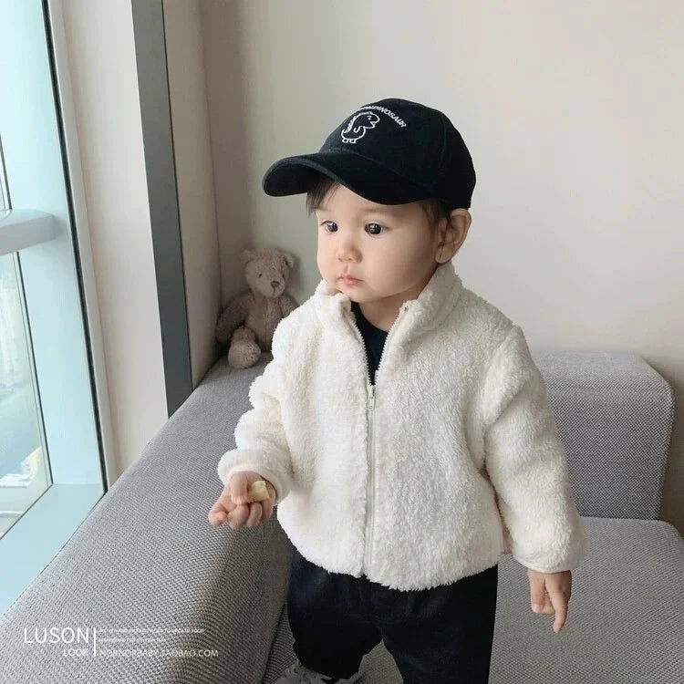 New Fashion Toddler Winter Overalls Children's Girls Clothing Baby Jacket Boys Sweatshirts Infant Casual Costume Kids Sportswear