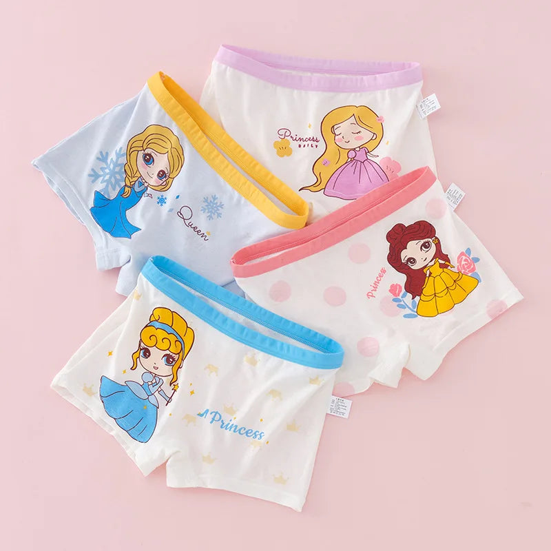 Girl A Cotton Briefs Boxers Breathable Underpants Girl Quality Panties Size 90-165 Healthy Briefs Kids Comfortable Soft Boxers
