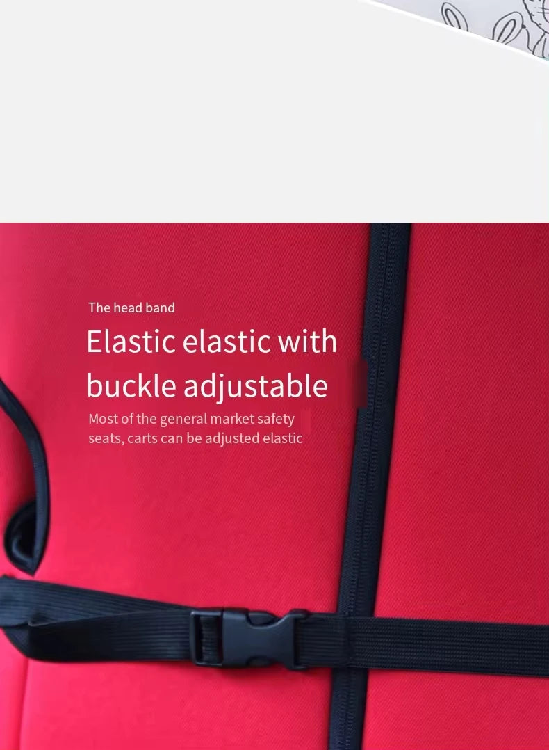PANGDUBE Baby Car Seat Head Support Children Sleep Positioner for Stroller Cat Safety Seat Baby Head Supports Protection Belt