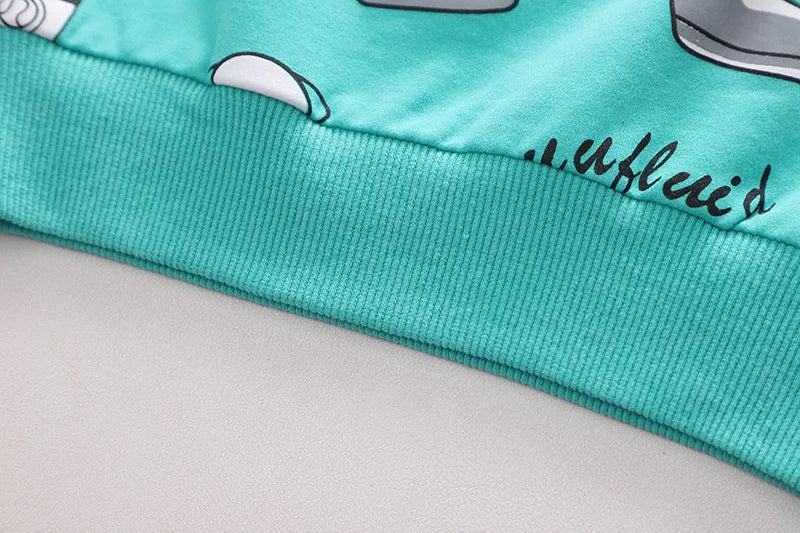 New Spring Autumn Baby Girls Clothes Suit Boys Outfits Children T-Shirt Pants 2Pcs/Sets Toddler Casual Clothing Kids Tracksuits