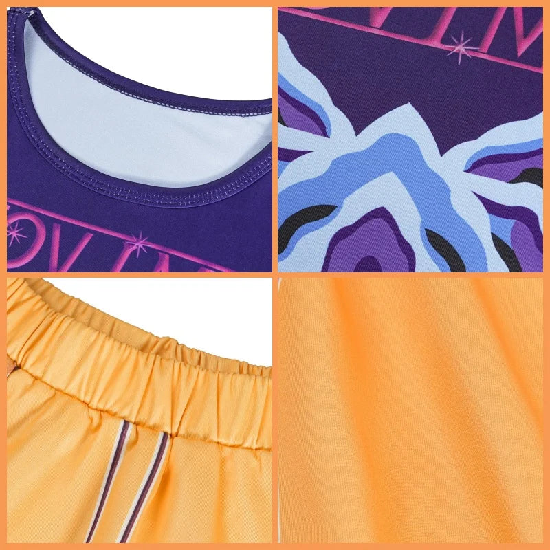 KPop Demon Hunters Rumi Mira Zoey Role Playing Costumes For Childrens Performances Halloween Costumes