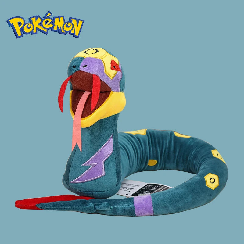 Pokemon Kawaii Seviper Stuffed Toys Cartoon&Cute Plush Dolls Throw Pillow Birthday Gift for Kids Friends Boys Home Decoration