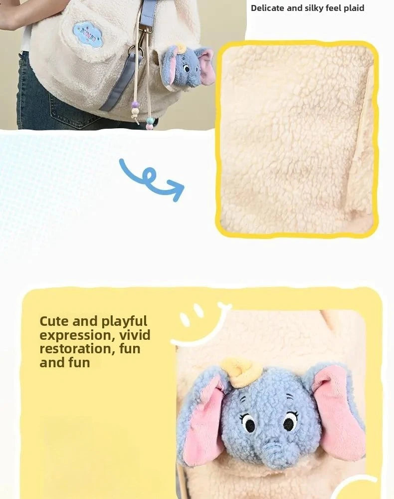 Disney New Fashion Women's Backpack Luxury Brand Original Women's Backpack Large Capacity High Quality Leisure Travel Backpack