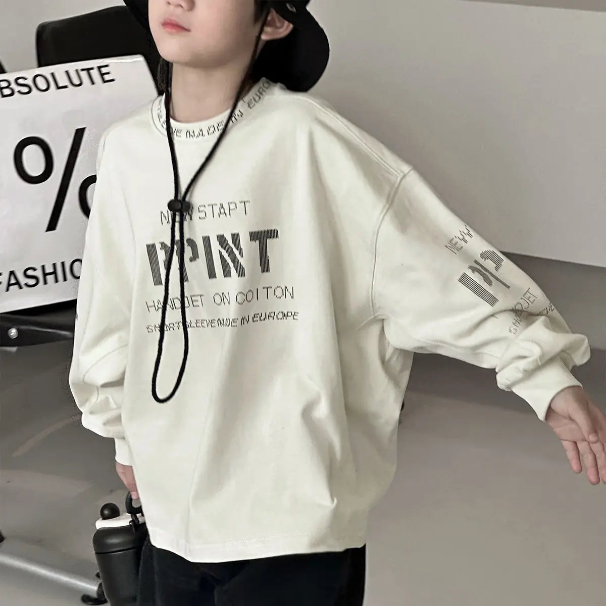Cotton Undershirt T-shirt Children's Boy's Clothing Kids Top Bottom Clothes Set Boys Child Tee Spring Autumn Tshirt Junior Boys'