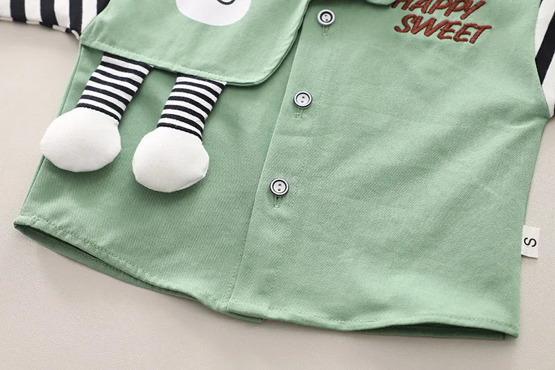 New Autumn Baby Clothes Set Children Boys Long Sleeved Jacket Pants 2Pcs/Sets Kids Clothing Infant Costume Toddler Tracksuits