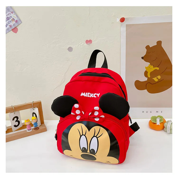 Disney Mickey and Minnie New Children's Backpack Cartoon Cute Boys and Girls Schoolbag Mini Fashion Trend Children's Backpack