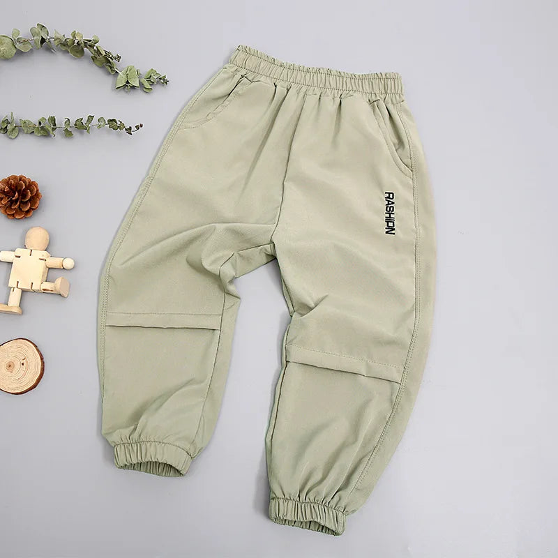 Kids Pants 4-12years Boys Casual Pants Tracksuit Summer Kids Clothing Teen Long Trousers Children Boy Clothing Sport