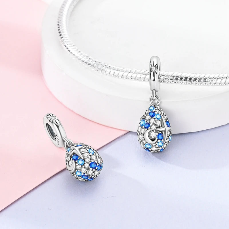 Hot Sales 925 Sterling Silver Charms Beads Devil's Eye Fatima's Hand Cross Beads Fit Original Bracelet Women DIY Jewelry Gifts