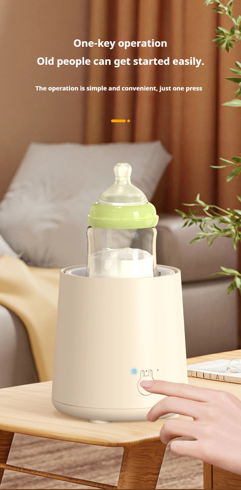 Electric Milk Bottle Shaker, USB Smart Intelligent Milk Powder Mixer, Lithium battery, Baby Formula Maker, Divine Device