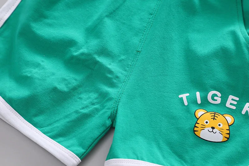 New Summer Baby Girls Clothes Suit Children Boys Fashion T-Shirt Shorts 2Pcs/Sets Toddler Costume Kids Outfits Infant Tracksuits