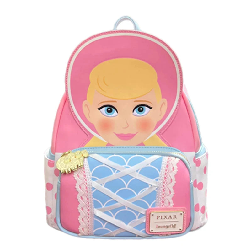 Loungefly Pixar Toy Story 1-4 Series Rex Buzz Lightyear Woody Lotso Cosplay Mini Backpack Purse