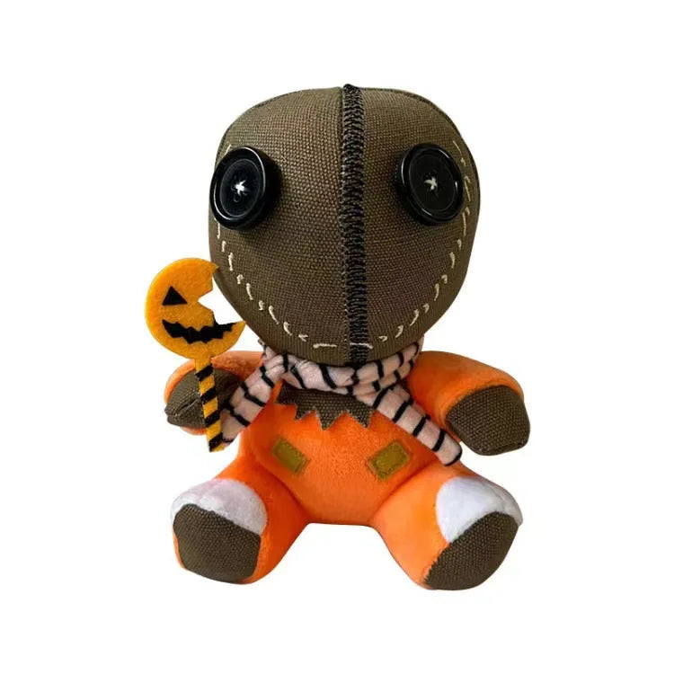 2 Styles New Trick R Treat Sam Plush Doll of Halloween The Great Autumn Spirit Figure Plush Toys  Kid Birthday Gift Room Decor