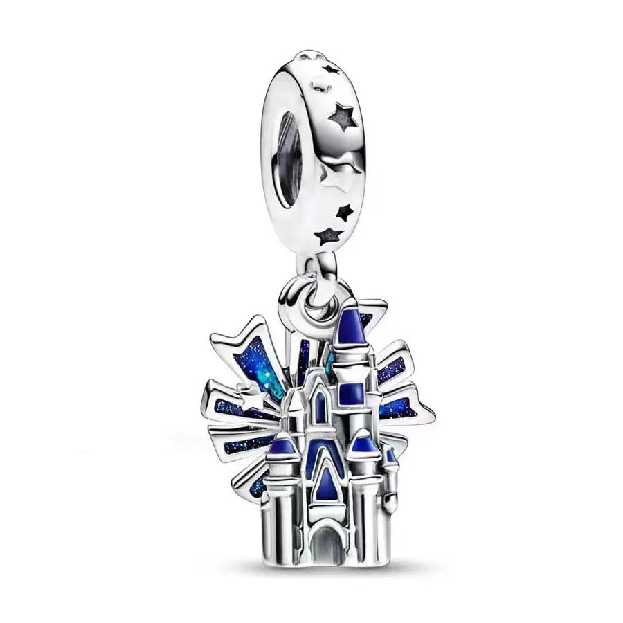 Marvel Disney Charm Beads 100% 925 Sterling Silver for DIY Bracelets Women's Jewelry Gifts Suitable for Original DLY