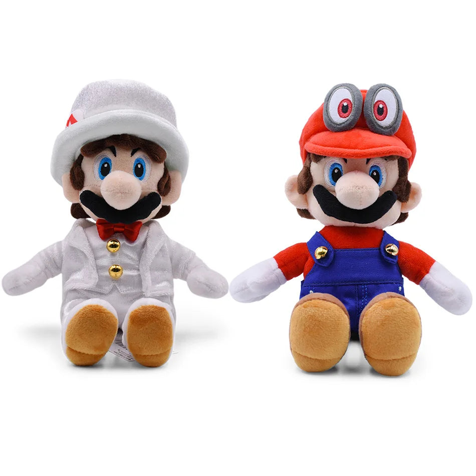 22 Styles Genuine Super Mario Bros Plush Toys Doll Elephant Stuffed Toys Anime Doll Plushie for Kids Christmas Birthday Gift