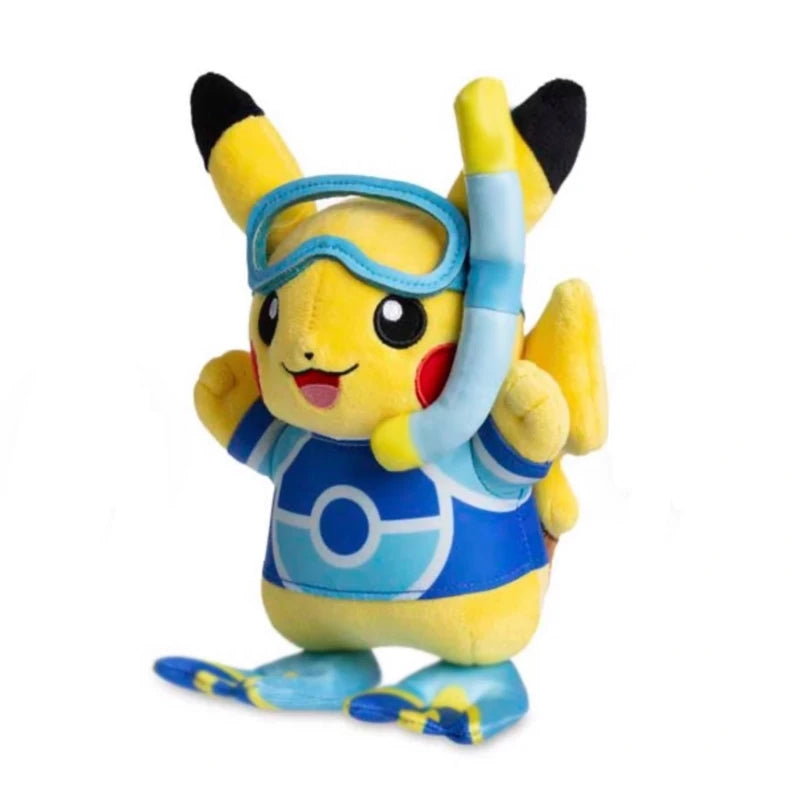 20cm Original Pokemon Plush Toy Pikachu Cosplay Psyduck Cute for Anime Cartoon Plush Doll Figure Toy for Kids Birthday Best Gift