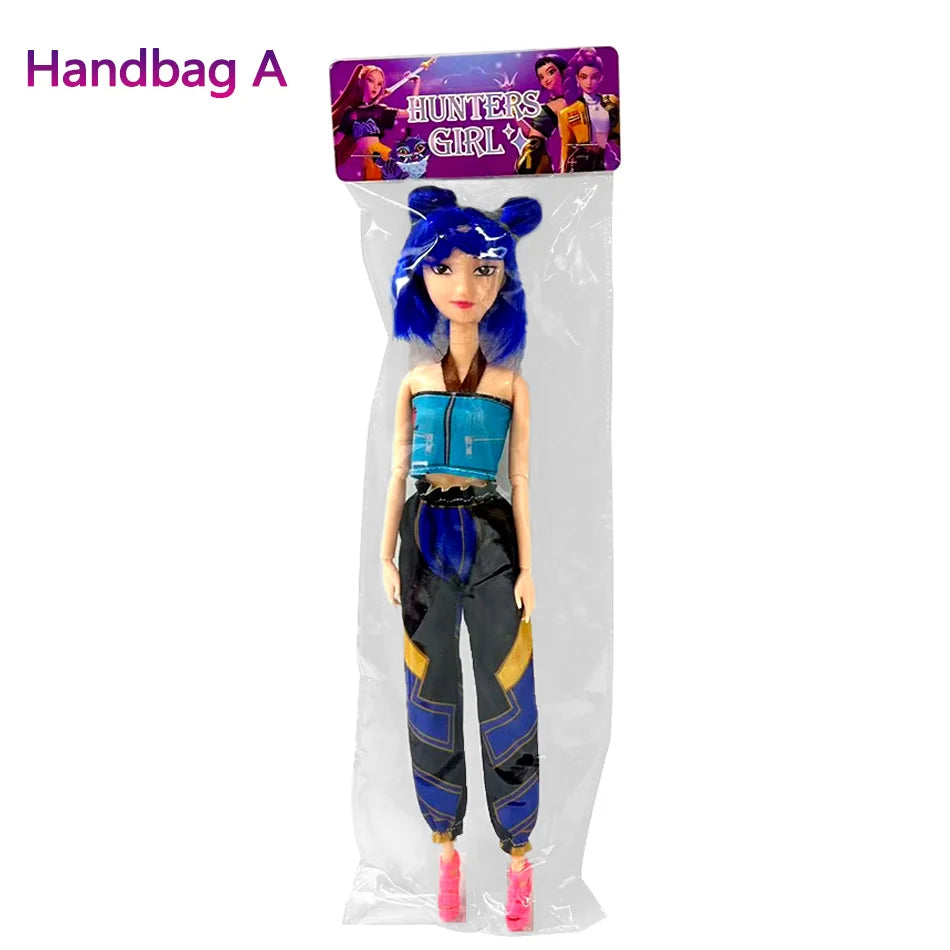 HOT Kpop Demon Hunters Action Figure Toy Derpys Tiger Rumi Mira Zoey Sussy Figurine Doll For Fans Christmas gifts ﻿