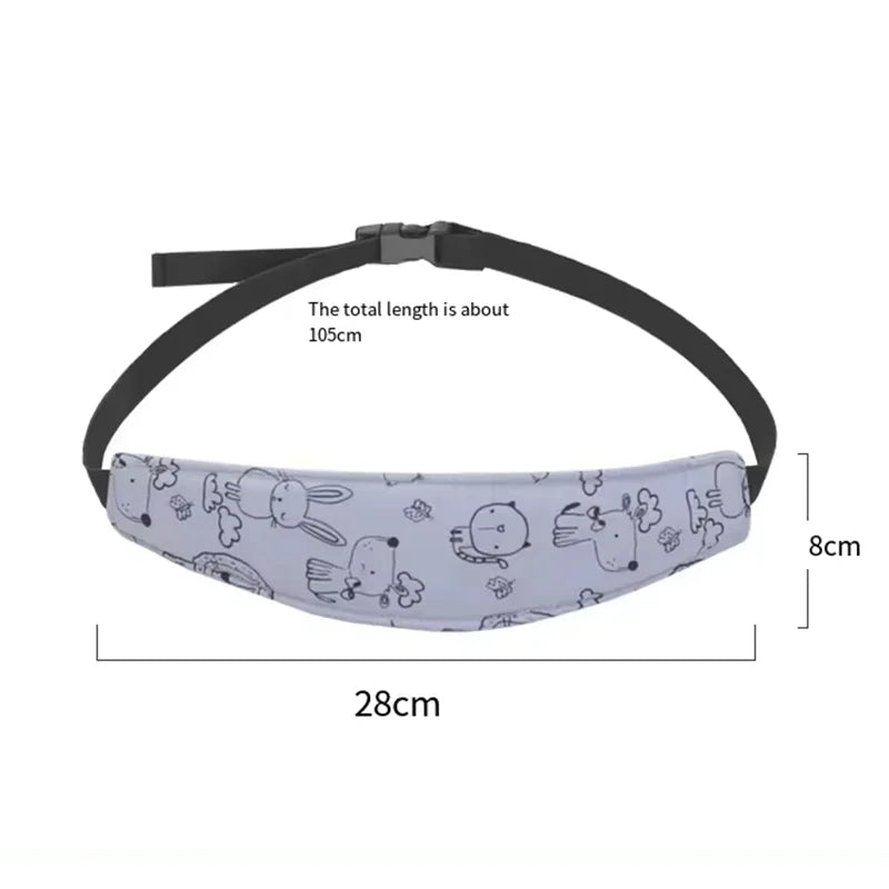 PANGDUBE Baby Car Seat Head Support Children Sleep Positioner for Stroller Cat Safety Seat Baby Head Supports Protection Belt