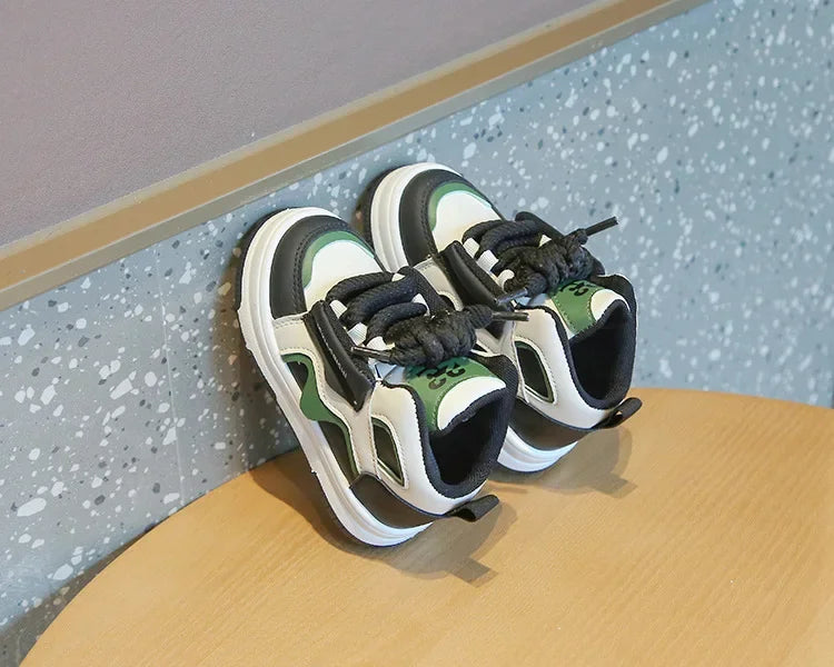 Girls Boys Sport Shoes Four Seasons Children's Sneakers Non-slip Student Shoes Soft Bottom Kids Casual Shoes Girls Outdoor Shoes