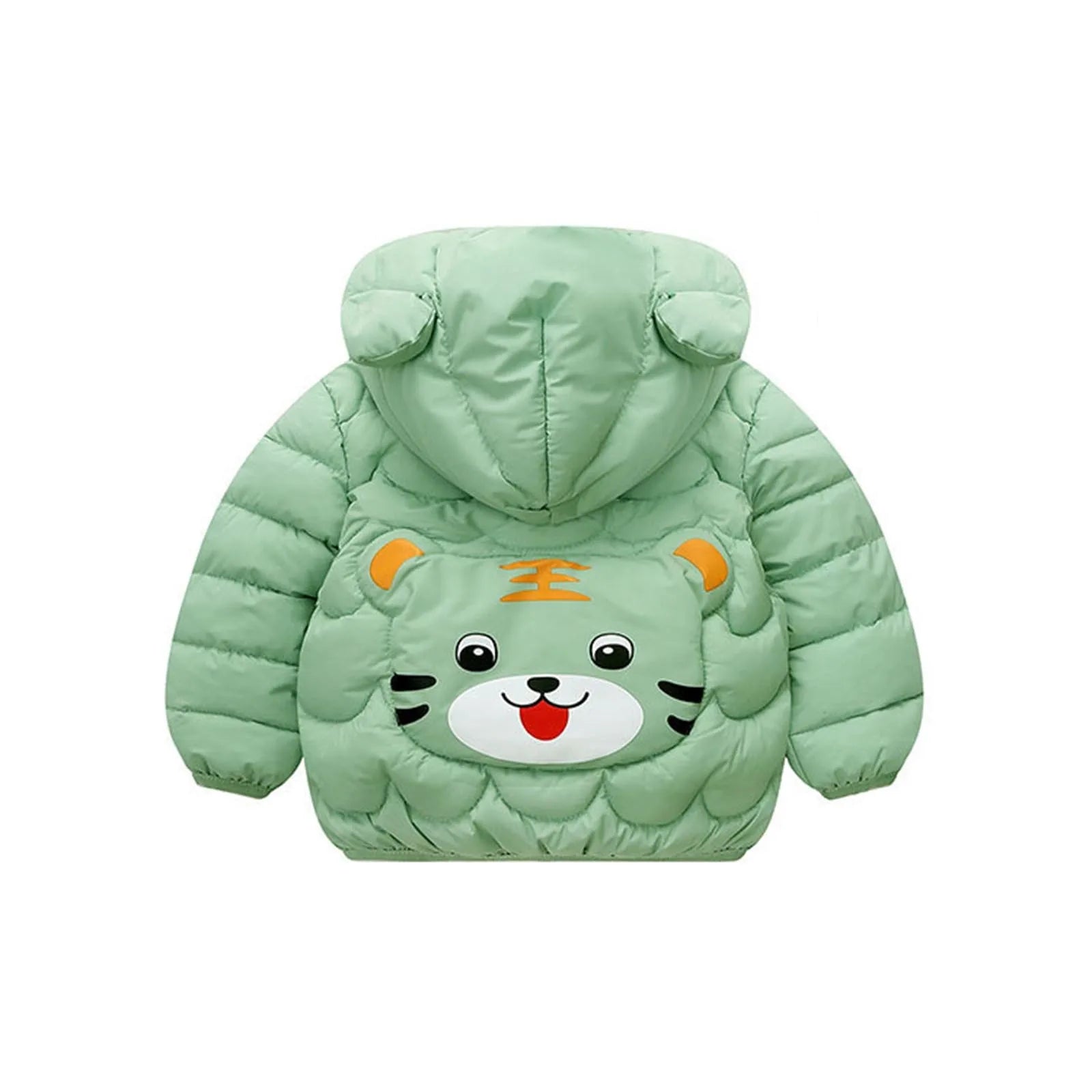 Cute Baby Girls Winter Clothes Kids Light Down Coats with Ear Hoodie Spring Girl Jacket Toddler Children Clothing for Boys Coat