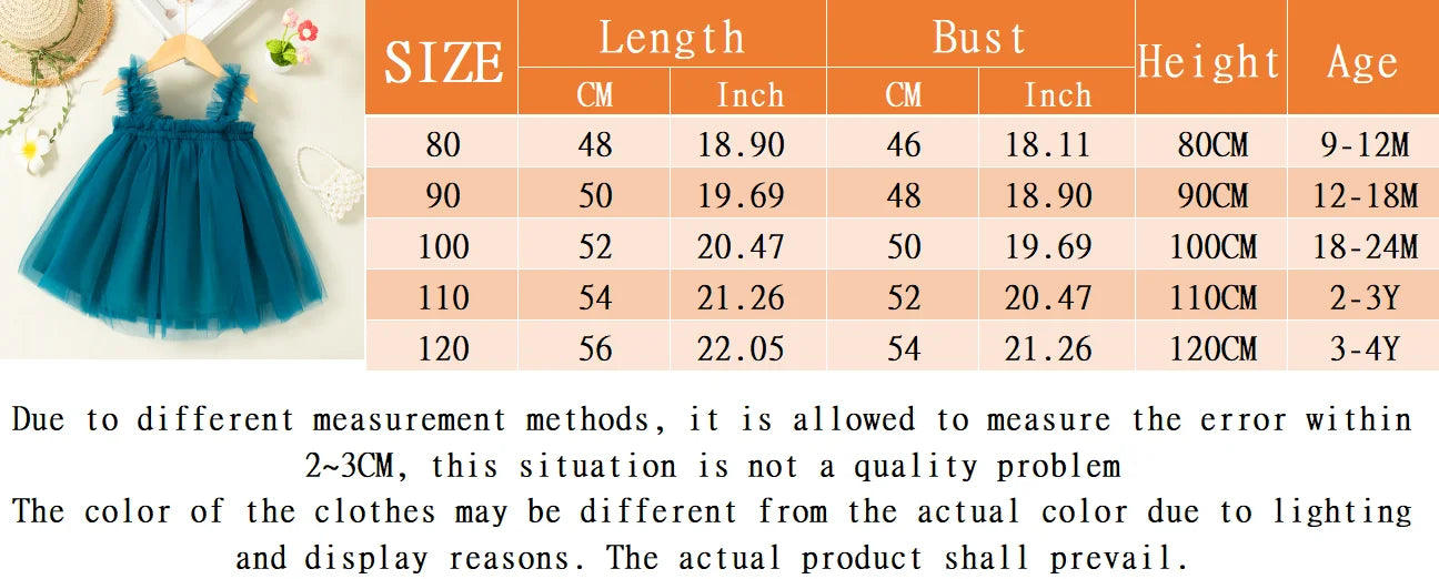 (0-4 Year Old Baby Girl Princess Dress) Summer New Simple Solid Color Chiffon Children'S Sleeveless Clothes For Wedding Parties