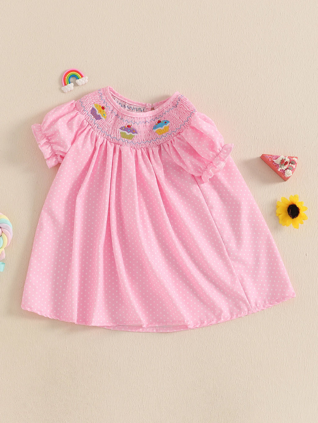 Girls Floral Print Sleeveless Dress with Bow Detail for Summer Toddler Fashionable Clothes for Cute Kids