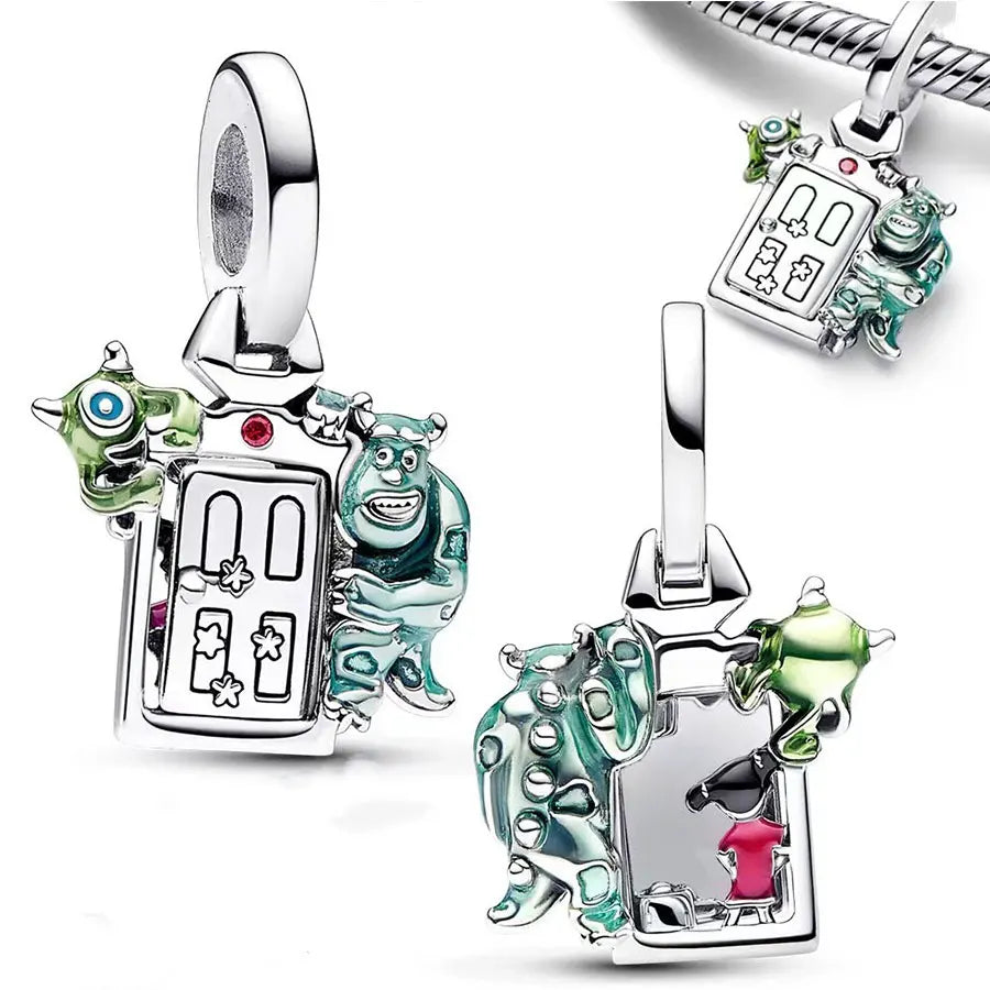 Marvel Disney Charm Beads 100% 925 Sterling Silver for DIY Bracelets Women's Jewelry Gifts Suitable for Original DLY