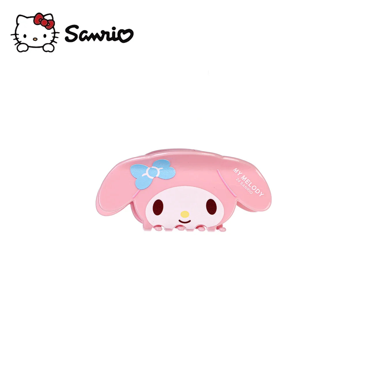 1pc/6pcs Sanrio Cute Cartoon Hair Clip Pink Accessory Claw Adorable Hair Clip Perfect Gift for Family Members New Collection