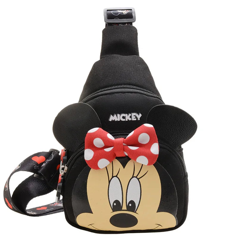 Disney Mickey and Minnie New Children's Backpack Cartoon Cute Boys and Girls Schoolbag Mini Fashion Trend Children's Backpack