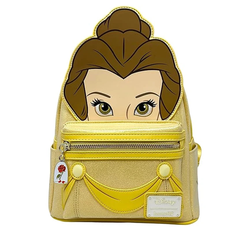 Loungefly Disney Princess Series Manga Style Animated Collage Collection Mini Backpack
