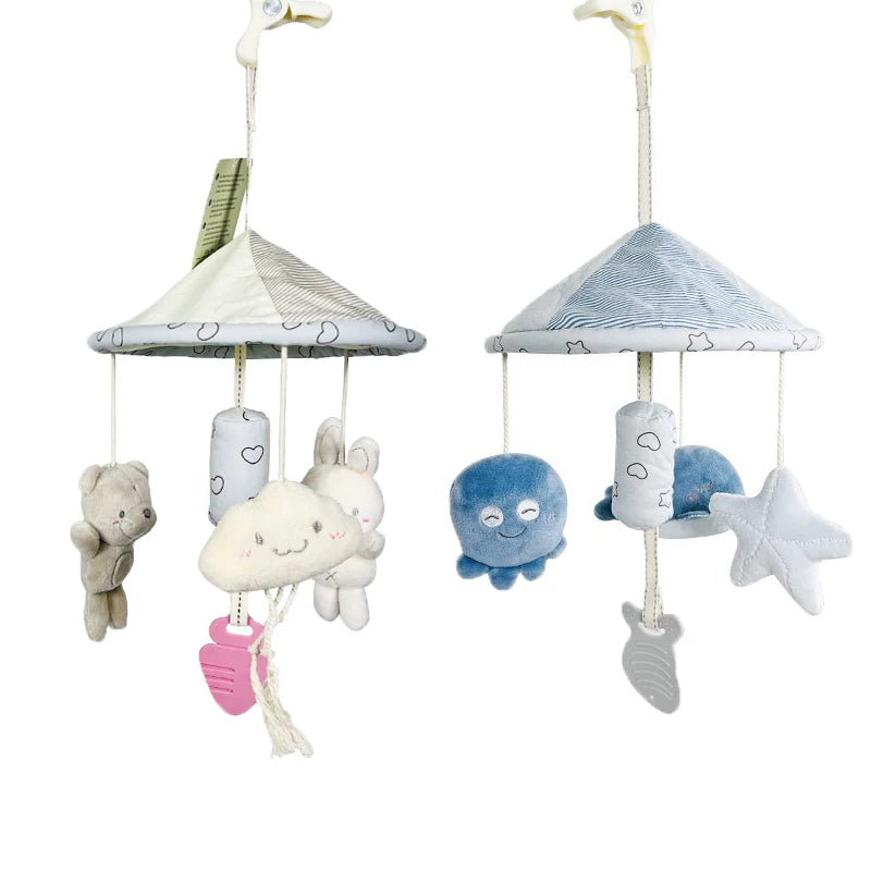 Toddler Toys Crib Hanging Newborn Rattles Baby Cute Animals INS Style Bed Hanging Toys Baby Stroller appease Mobiles