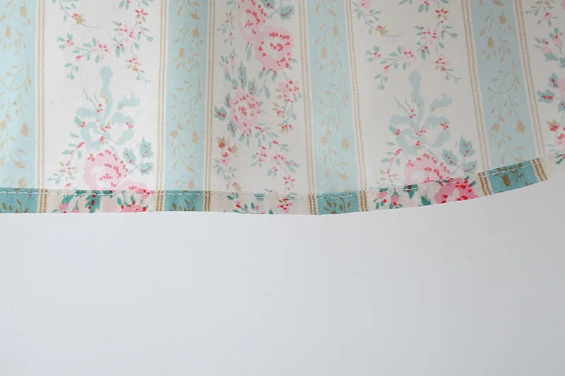 Summer New Pink Doll Neck Baby Girl Dress, Sweet Floral Children'S Sleeveless Clothes+Love Bag (9 Months -3 Years Old)