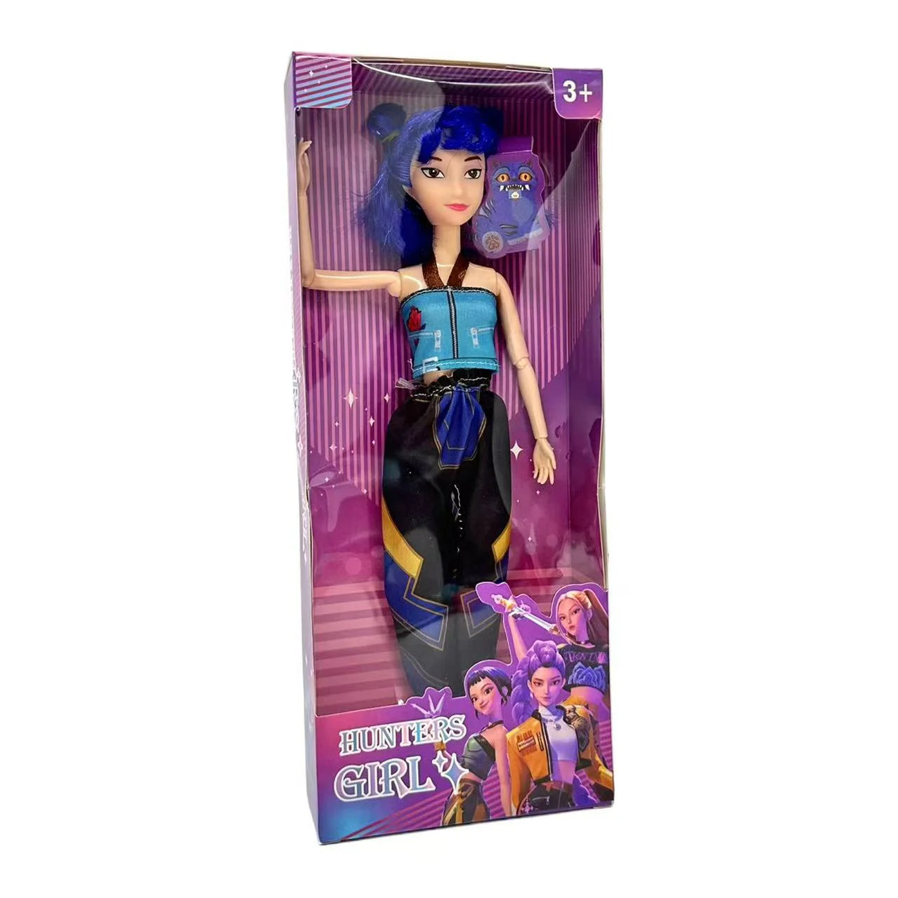 3pcs  Demon Hunters  NEW Anime KPop Doll Vinyl Toy Rumi Mira zoi Character vinyl mask figurine Birthday Gift Fan Club Gifts