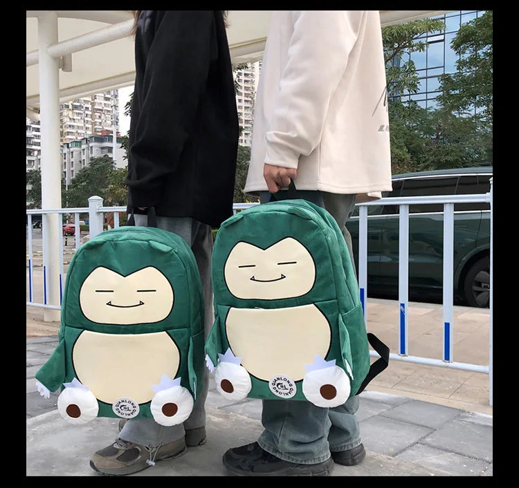 MINISO Switch Pokémon Cappy Beast Plush Backpack Couple Bag Large Capacity Backpack Gift Storage Toys Anime Accessories