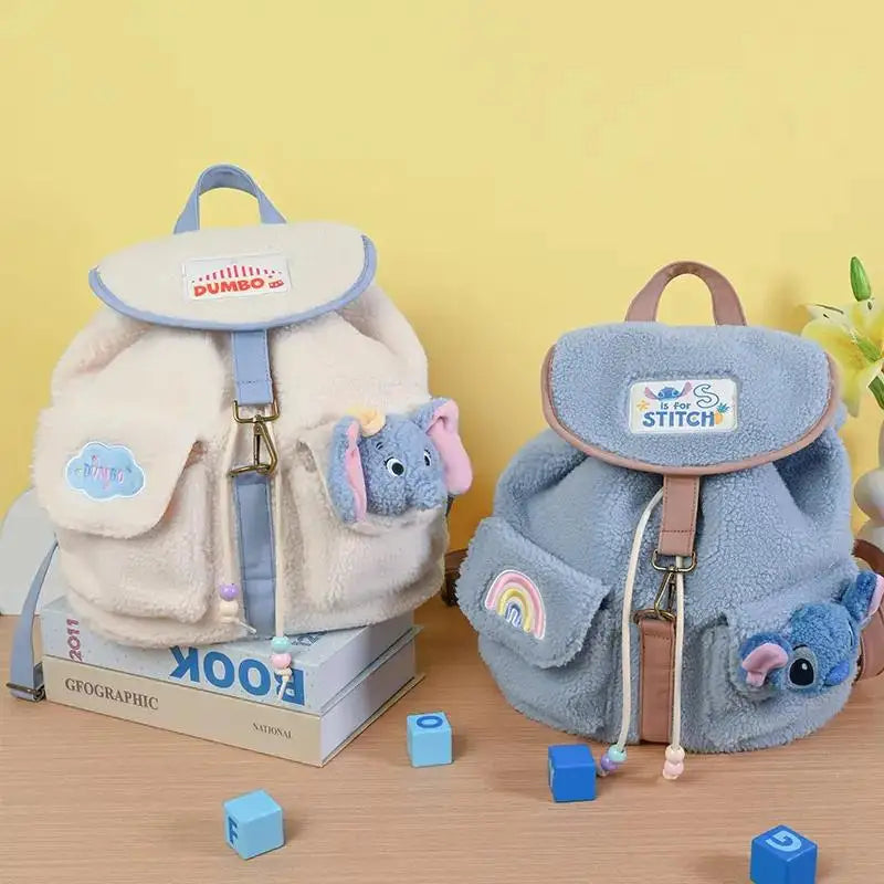 Disney New Fashion Women's Backpack Luxury Brand Original Women's Backpack Large Capacity High Quality Leisure Travel Backpack