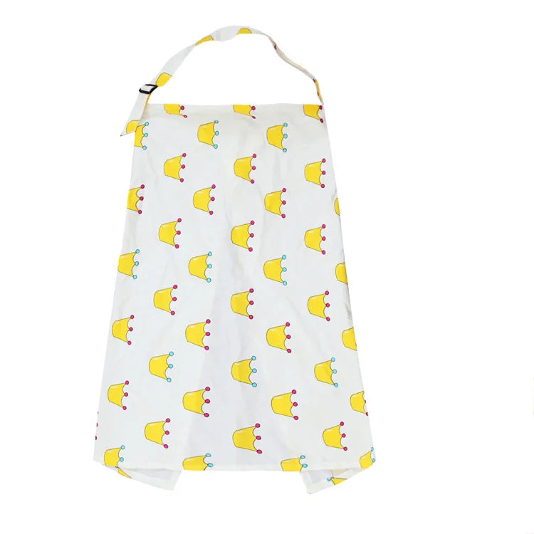 100*70cm Cute Cartoon Newborn Baby Cape for Feeding For Infants Mum Nursing Breastfeeding Cover Mother Lactation Apron