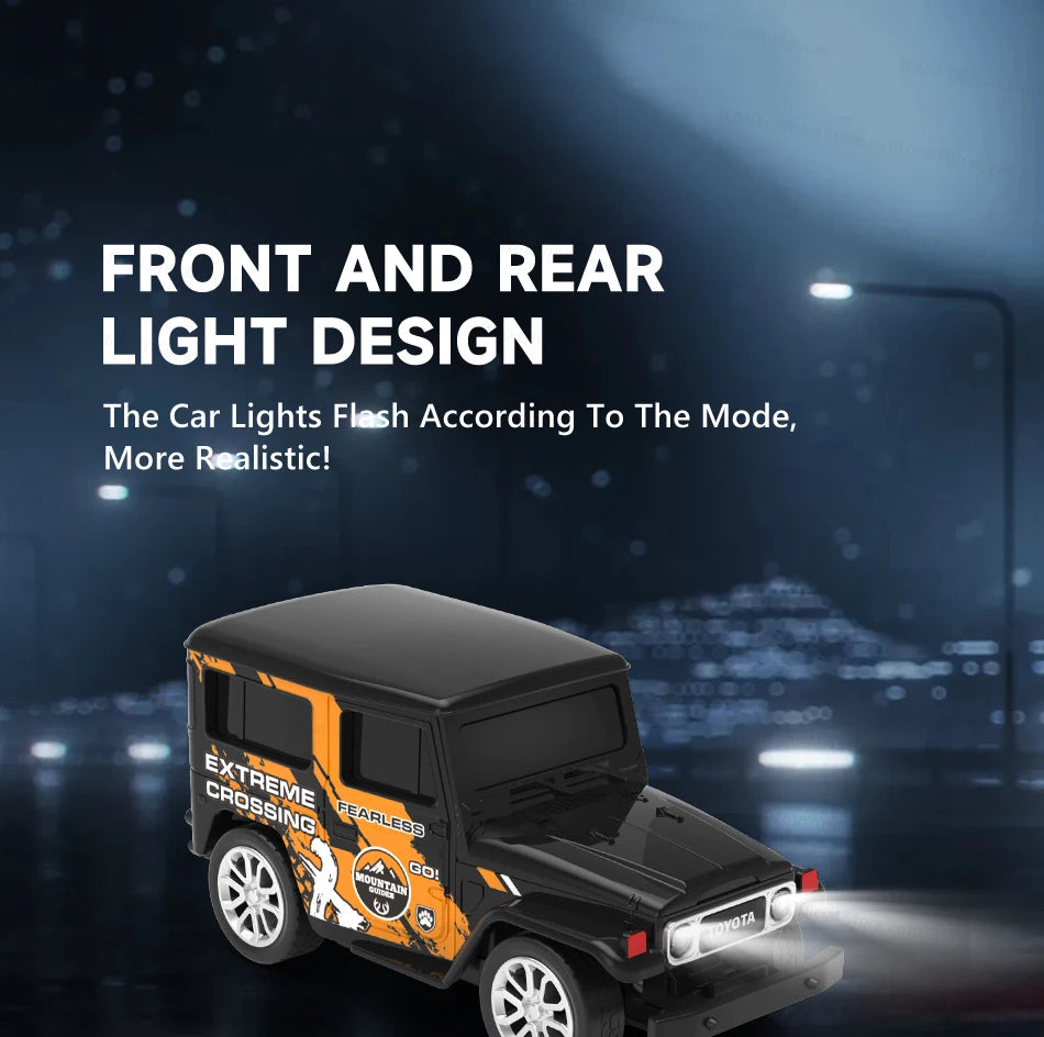 JCMO Mini RC Car 1:64 App/2.4Ghz Remote Control Desktop Small Portable Toy Off Road Vehicle Alloy Carshell For Children Gift New