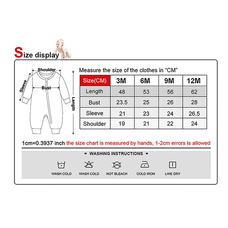 3 Pcs/lot Autumn Winter Solid Zipper Baby Boy Girl Rompers 100%Cotton Soft Newborn Clothes Baby Shower Gifts
