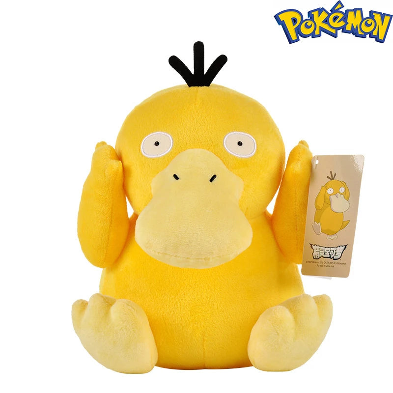 Kawaii # 494 Pokemon Victini Stuffed Toys Cartoon Plush Dolls Throw Pillow Birthday Gift for Kids Friends Boys Home Decoration