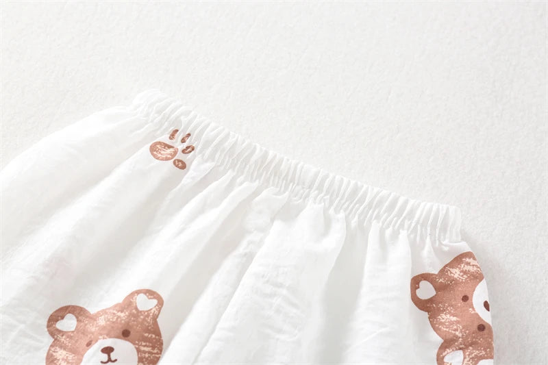 New Spring Autumn Baby Clothes Kids Pajamas Children Boys Sleepwear Tops And Pants Infant Girls Clothing Toddler Casual Costume