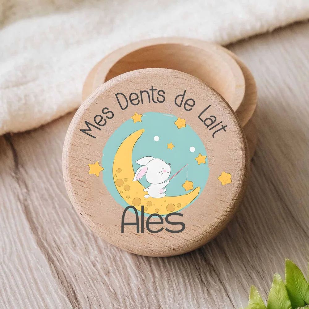 Personalised First Tooth Box Baby’s First Gift New Baby Christening Gifts Baby Shower Wooden Engraved Trinket Boxes